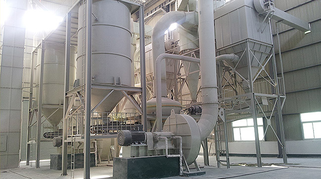 Shandong petroleum coke powder project site