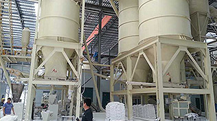 construction waste crushing production line in china